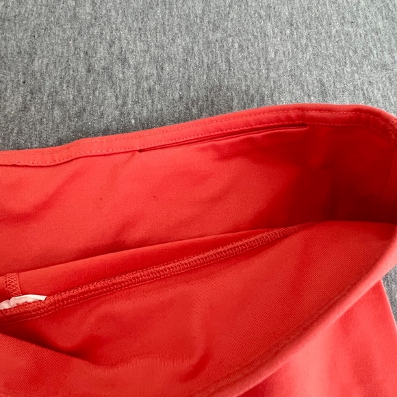 Fabletics Cropped Coral Leggings No Tag / Measures Size Small Hidden Pocket - Picture 10 of 14
